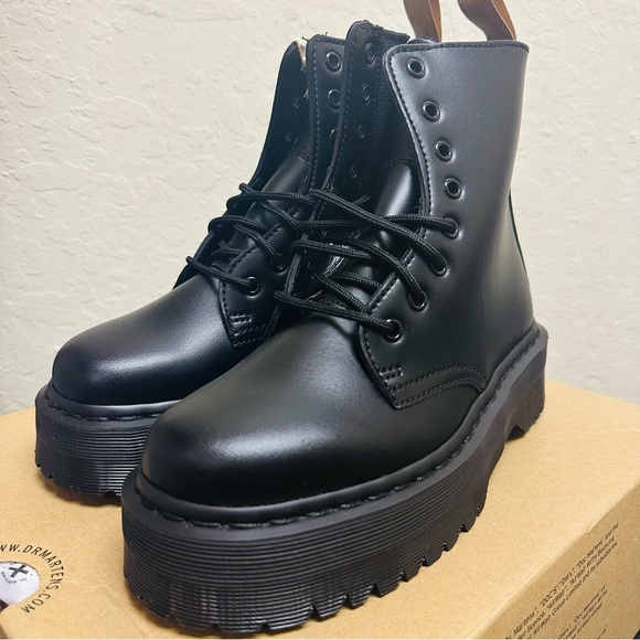 Dr. Martens Shoes - dr martens Vegan Jadon II Mono Boots